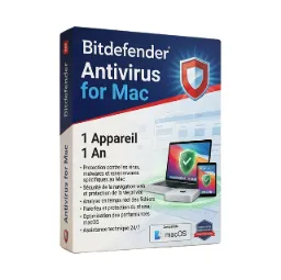 Bitdefender Antivirus for Mac (1 appareil, 1 an)
